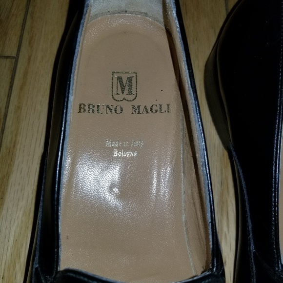 Bruno Magli Black Leather Men\'s shoes size 8.5 main image 5
